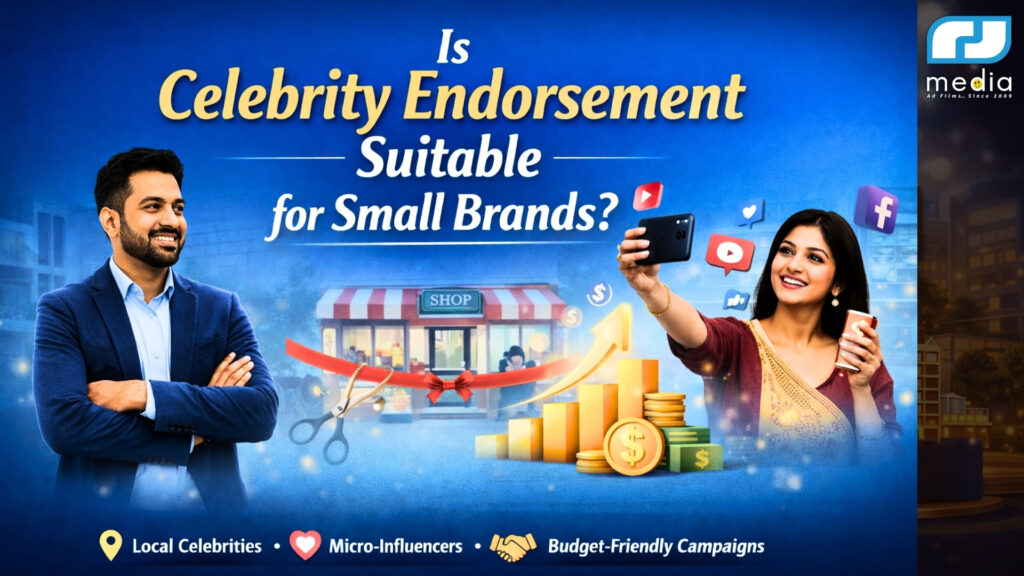 Is Celebrity Endorsement Suitable for Small Brands?