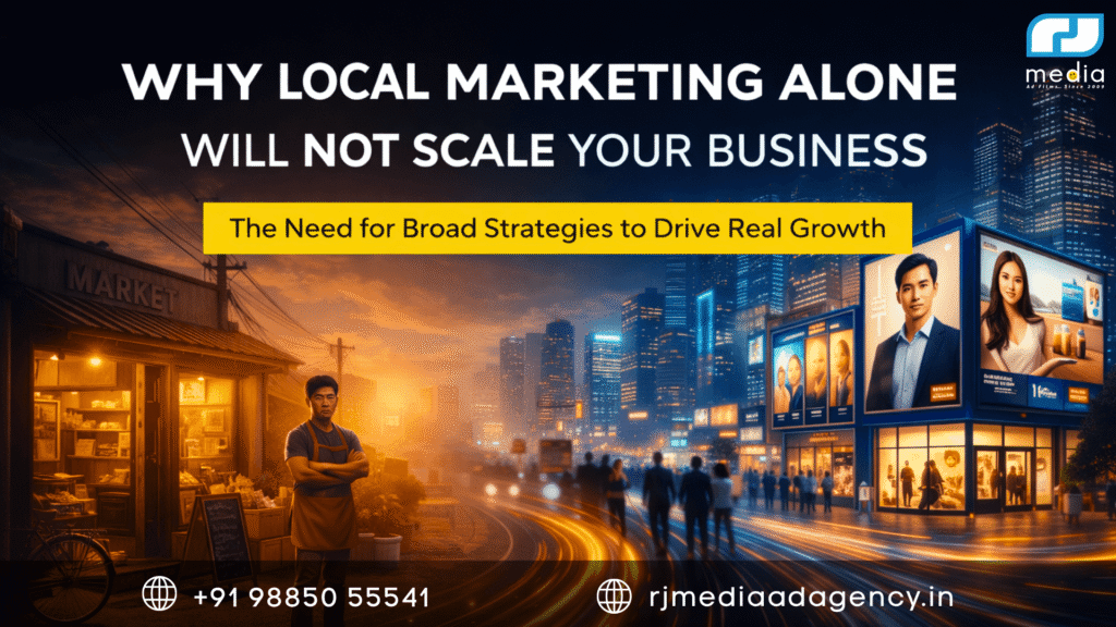 Why Local Marketing Alone Will Not Scale Your Business 