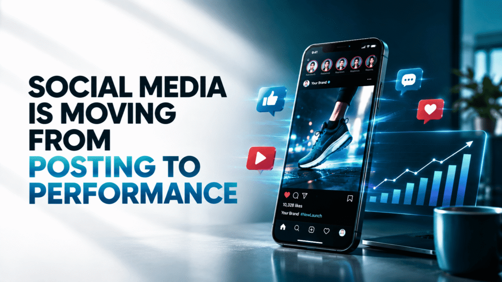 Social Media Is Moving From Posting to Performance